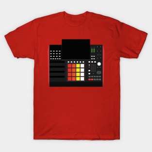 Dope Beat Machine Series #16 (Multicolored pads - No Text) T-Shirt